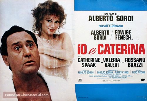 Io e Caterina - Italian Movie Poster