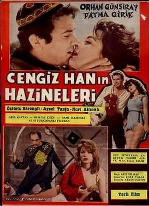 Cengiz Han&#039;in hazineleri - Turkish Movie Poster