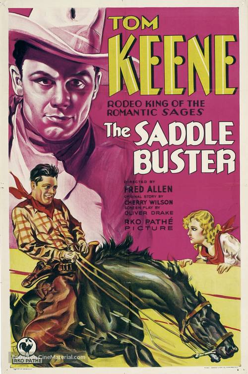 The Saddle Buster - Movie Poster