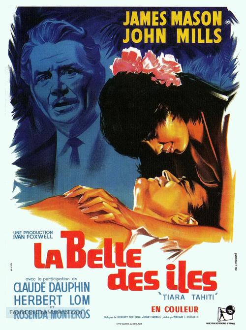 Tiara Tahiti - French Movie Poster