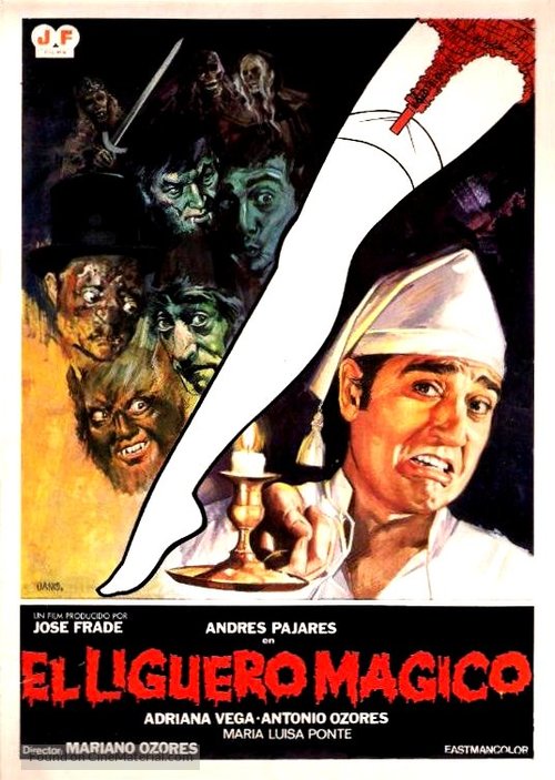 El liguero m&aacute;gico - Spanish Movie Poster
