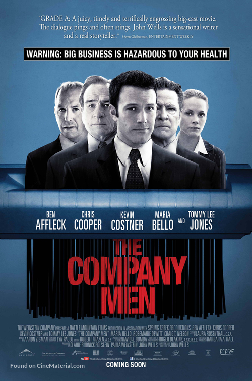 The Company Men - Canadian Movie Poster