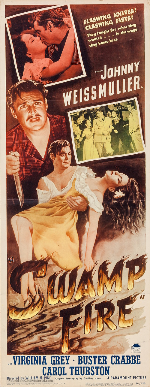 Swamp Fire - Movie Poster