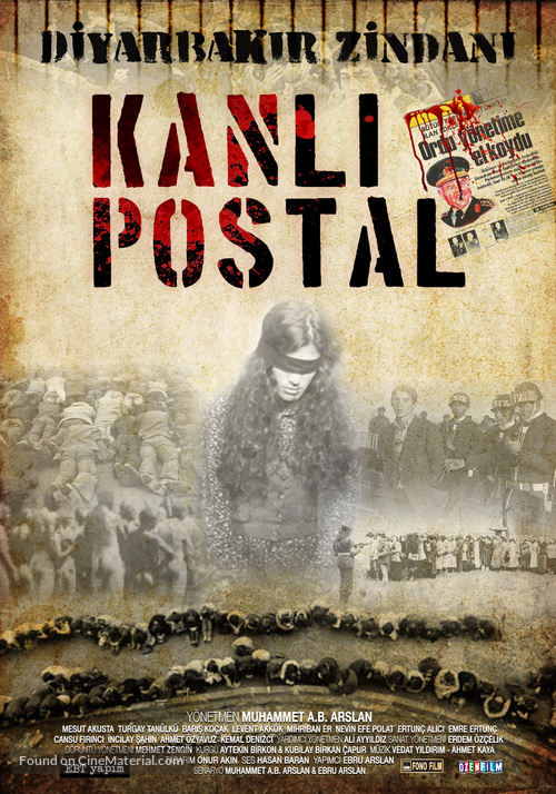 Kanli Postal - Turkish Movie Poster