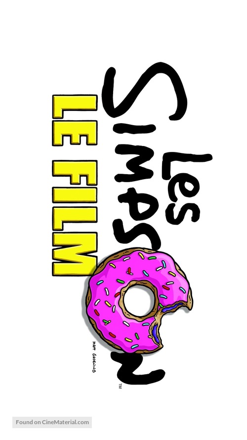 The Simpsons Movie - French Logo