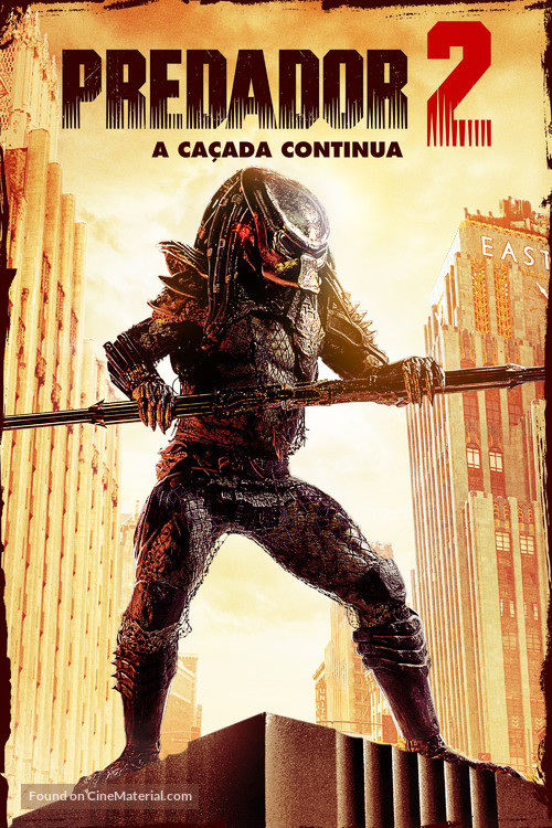 Predator 2 - Brazilian Movie Cover