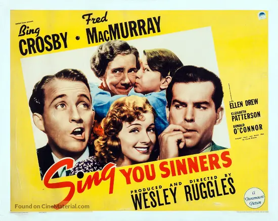 Sing You Sinners - Movie Poster