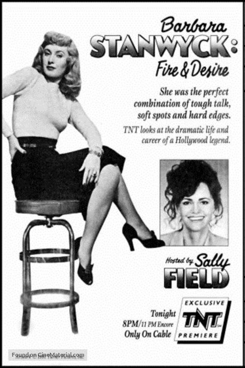 Barbara Stanwyck: Fire and Desire - Movie Poster