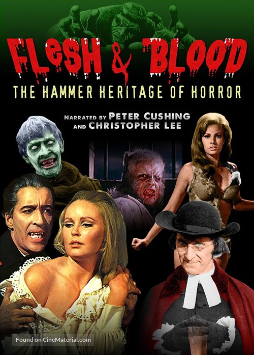 Flesh and Blood: The Hammer Heritage of Horror - DVD movie cover