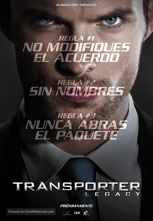 The Transporter Refueled - Spanish Movie Poster