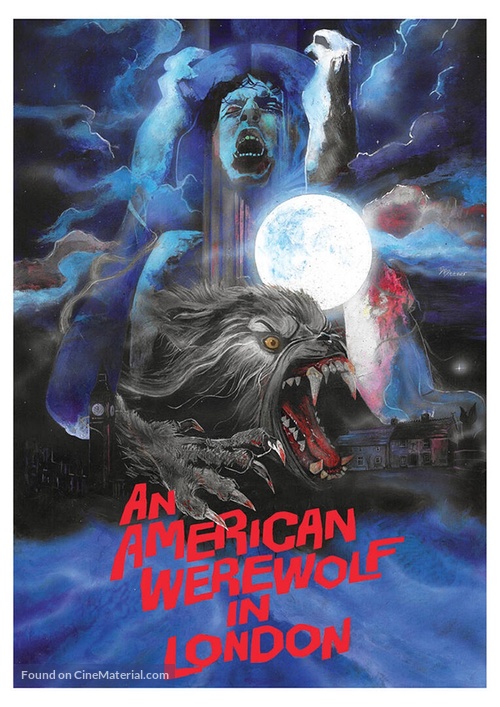 An American Werewolf in London - British poster