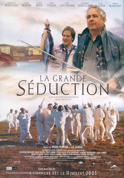 La grande s&eacute;duction - Canadian Movie Poster