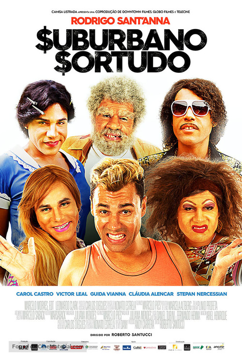 Um Suburbano Sortudo - Brazilian Movie Poster