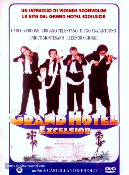 Grand Hotel Excelsior - Italian DVD movie cover