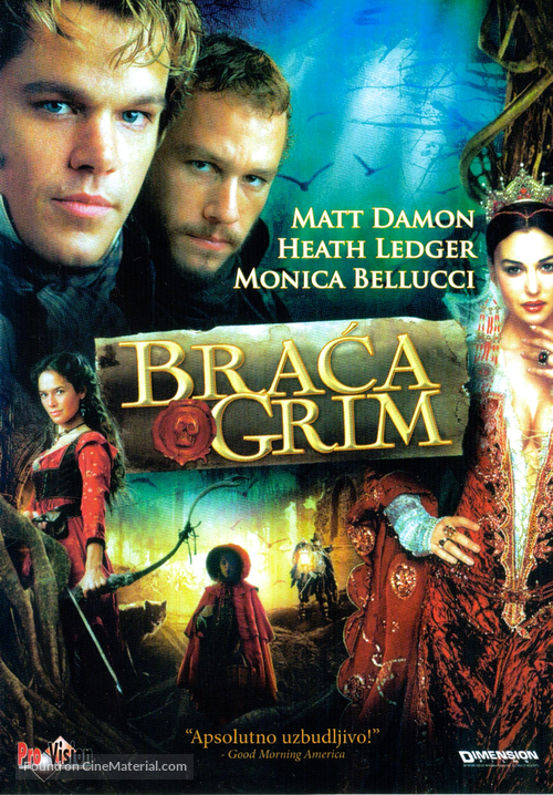 The Brothers Grimm - Serbian Movie Cover