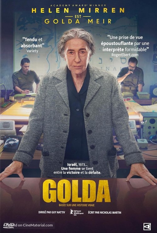 Golda - French Movie Cover