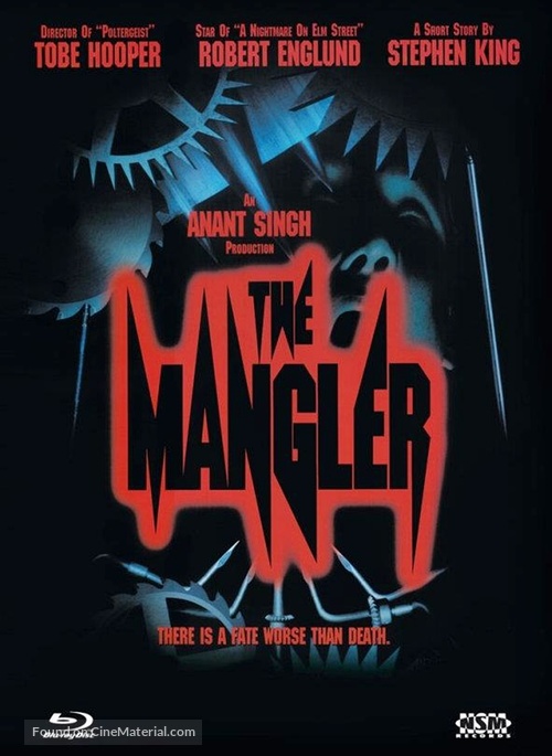 The Mangler - Austrian Blu-Ray movie cover