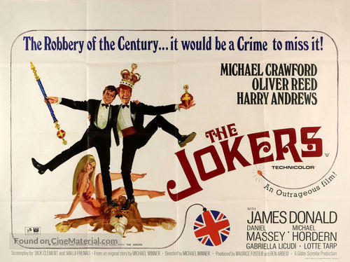 The Jokers - British Movie Poster