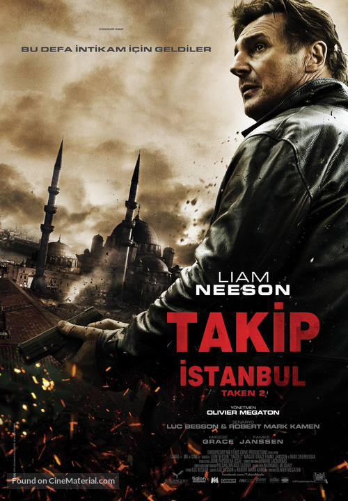 Taken 2 - Turkish Movie Poster
