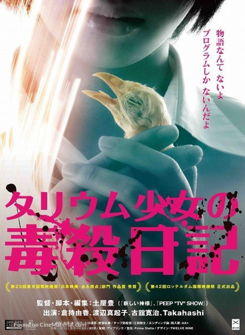 Tariumu sh&ocirc;jo no dokusatsu nikki - Japanese Movie Poster