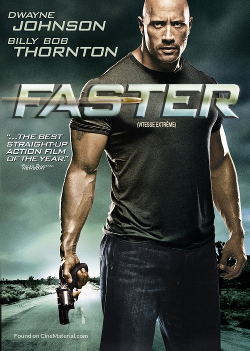 Faster - Canadian DVD movie cover