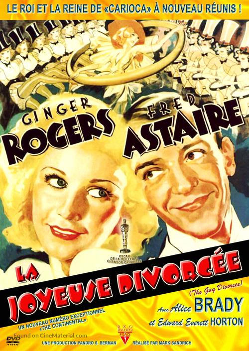 The Gay Divorcee - French DVD movie cover