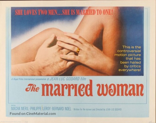 Une femme mari&eacute;e: Suite de fragments d&#039;un film tourn&eacute; en 1964 - Movie Poster