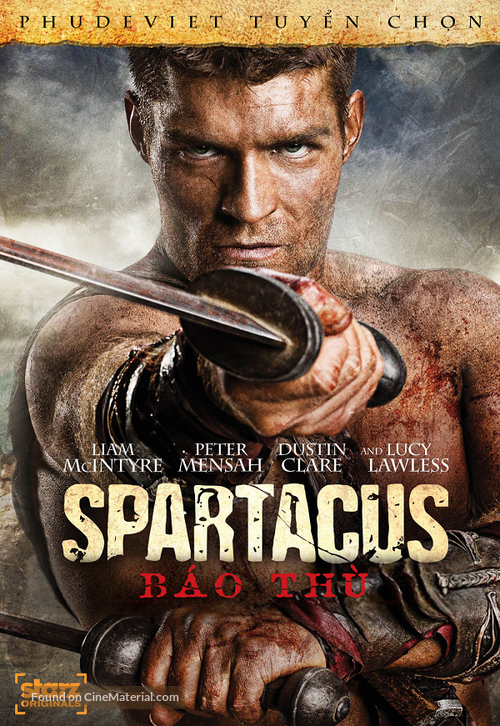 &quot;Spartacus: Blood And Sand&quot; - Vietnamese DVD movie cover