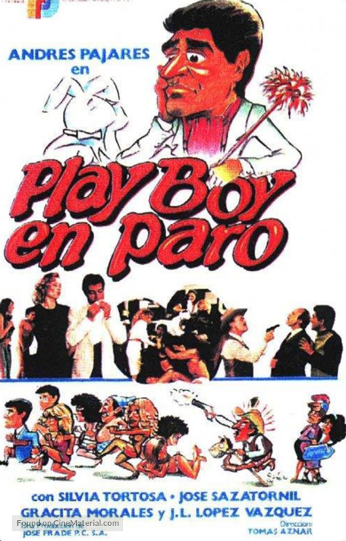 Playboy en paro - Spanish Movie Poster