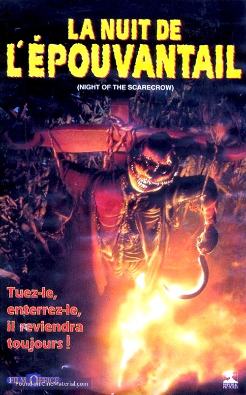 Night of the Scarecrow - French VHS movie cover