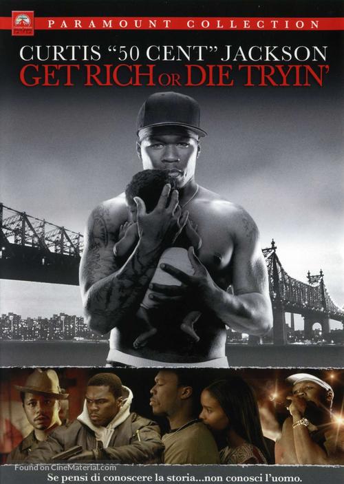 Get Rich or Die Tryin&#039; - Italian Movie Cover