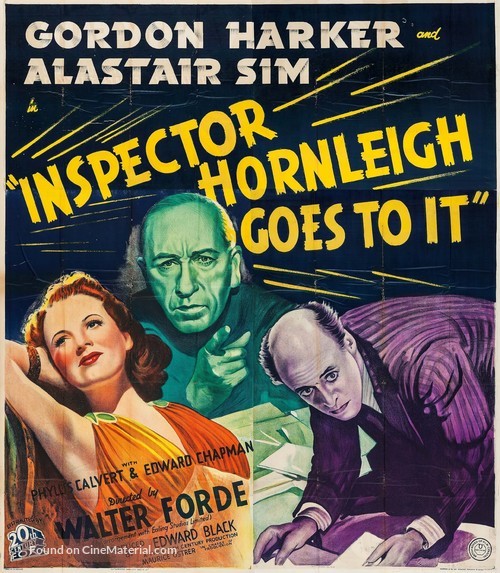 Inspector Hornleigh Goes to It - British Movie Poster