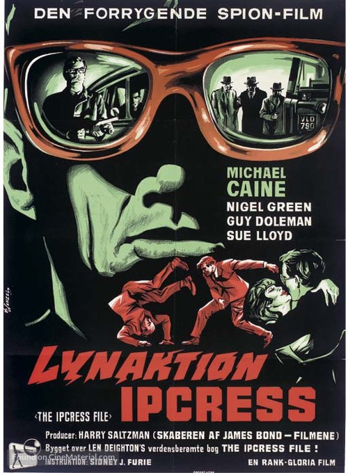 The Ipcress File - Danish Movie Poster