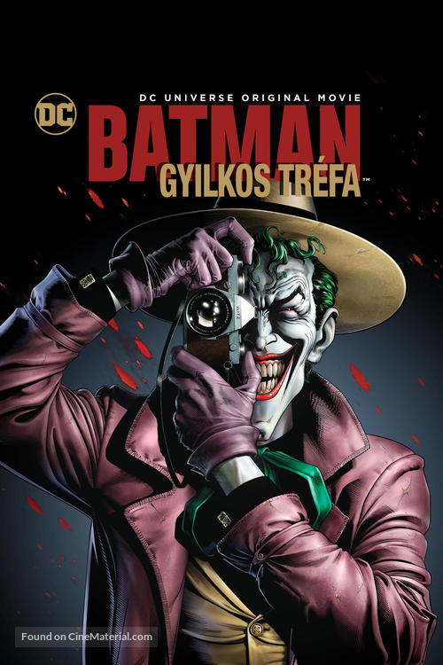 Batman: The Killing Joke - Hungarian Movie Cover