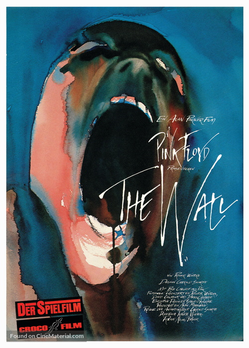 Pink Floyd The Wall - German Re-release movie poster