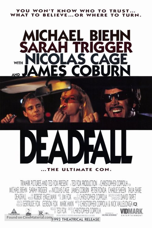 Deadfall - Theatrical movie poster