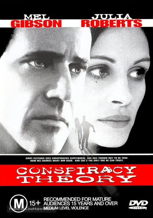 Conspiracy Theory - Australian DVD movie cover