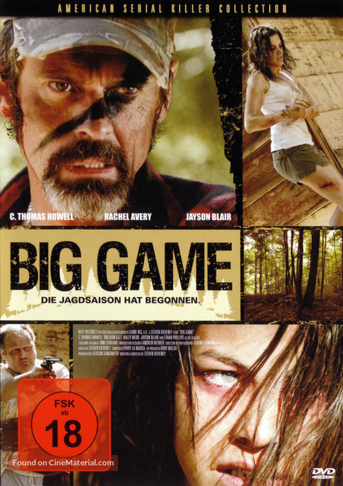 Big Game - German DVD movie cover