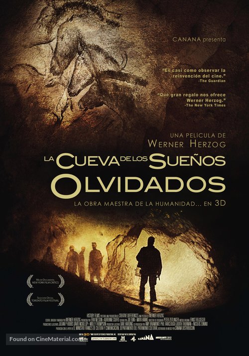 Cave of Forgotten Dreams - Mexican Movie Poster