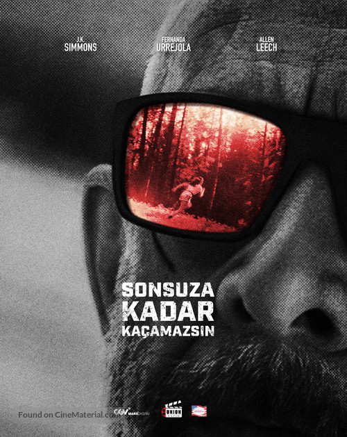 You Can&#039;t Run Forever - Turkish Movie Poster