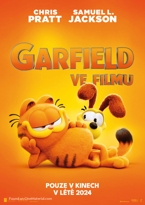 The Garfield Movie - Czech Movie Poster