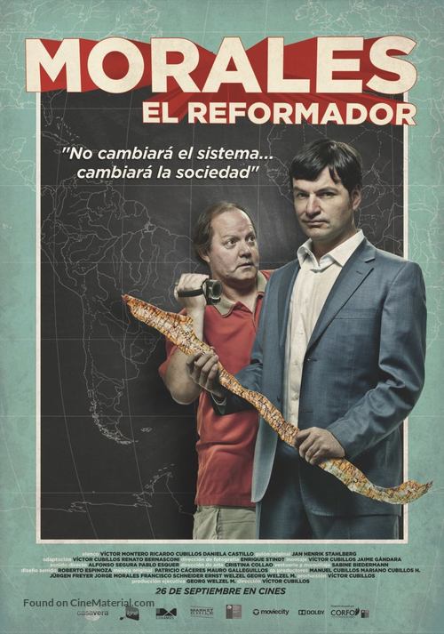 Morales, El Reformador - Chilean Movie Poster