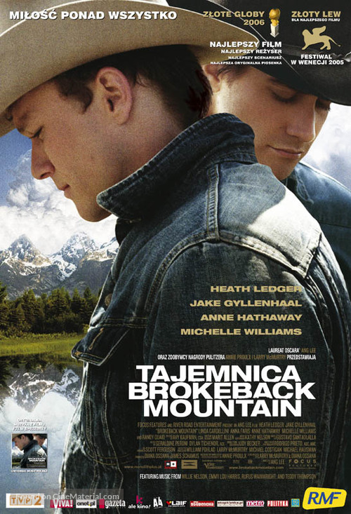 Brokeback Mountain - Polish Movie Poster