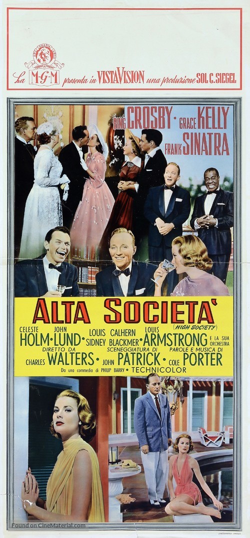 High Society - Italian Movie Poster