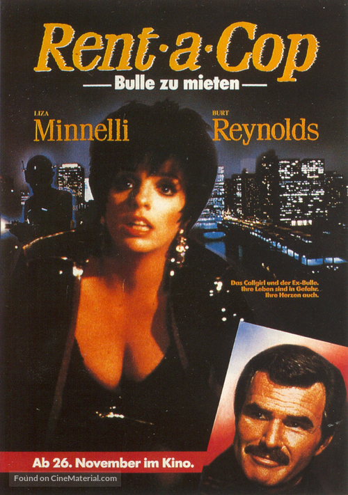 Rent-a-Cop - German Movie Poster