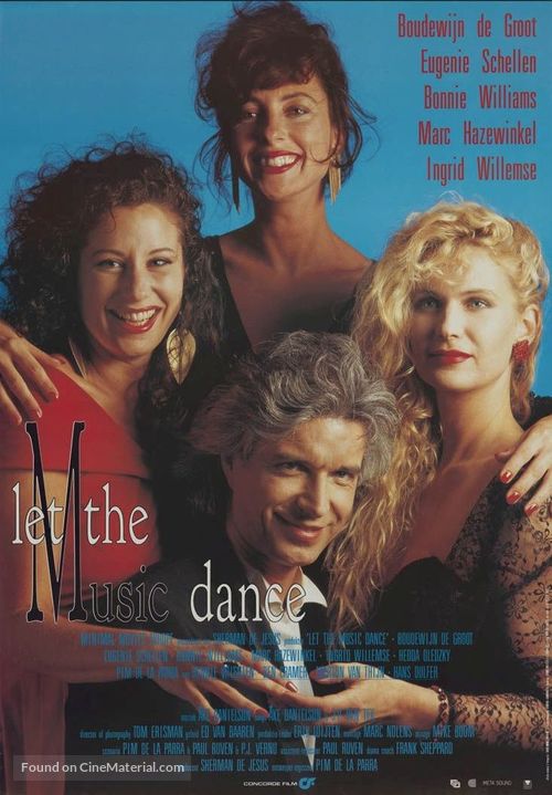 Let the Music Dance - Dutch Movie Poster