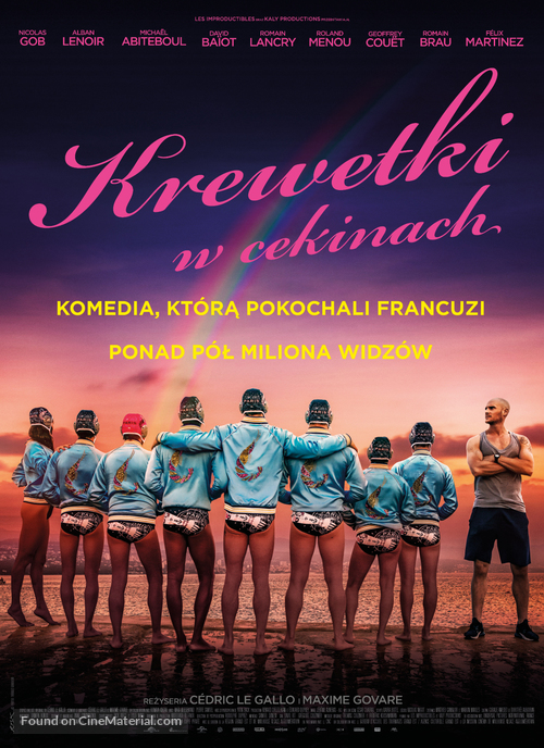 Les crevettes paillet&eacute;es - Polish Movie Poster