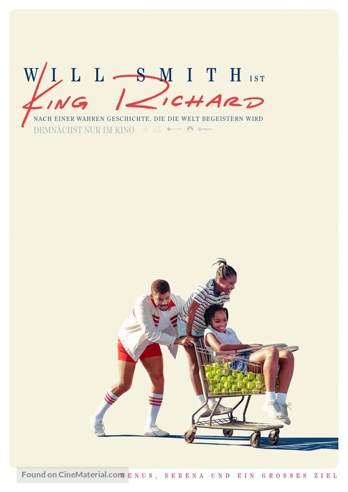 King Richard - German Movie Poster
