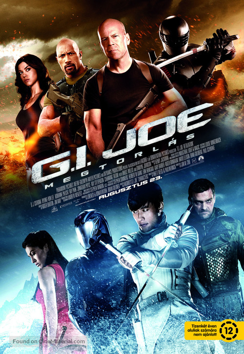 G.I. Joe: Retaliation - Hungarian Movie Poster