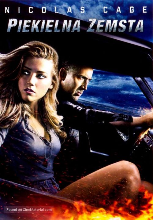 Drive Angry - Polish DVD movie cover
